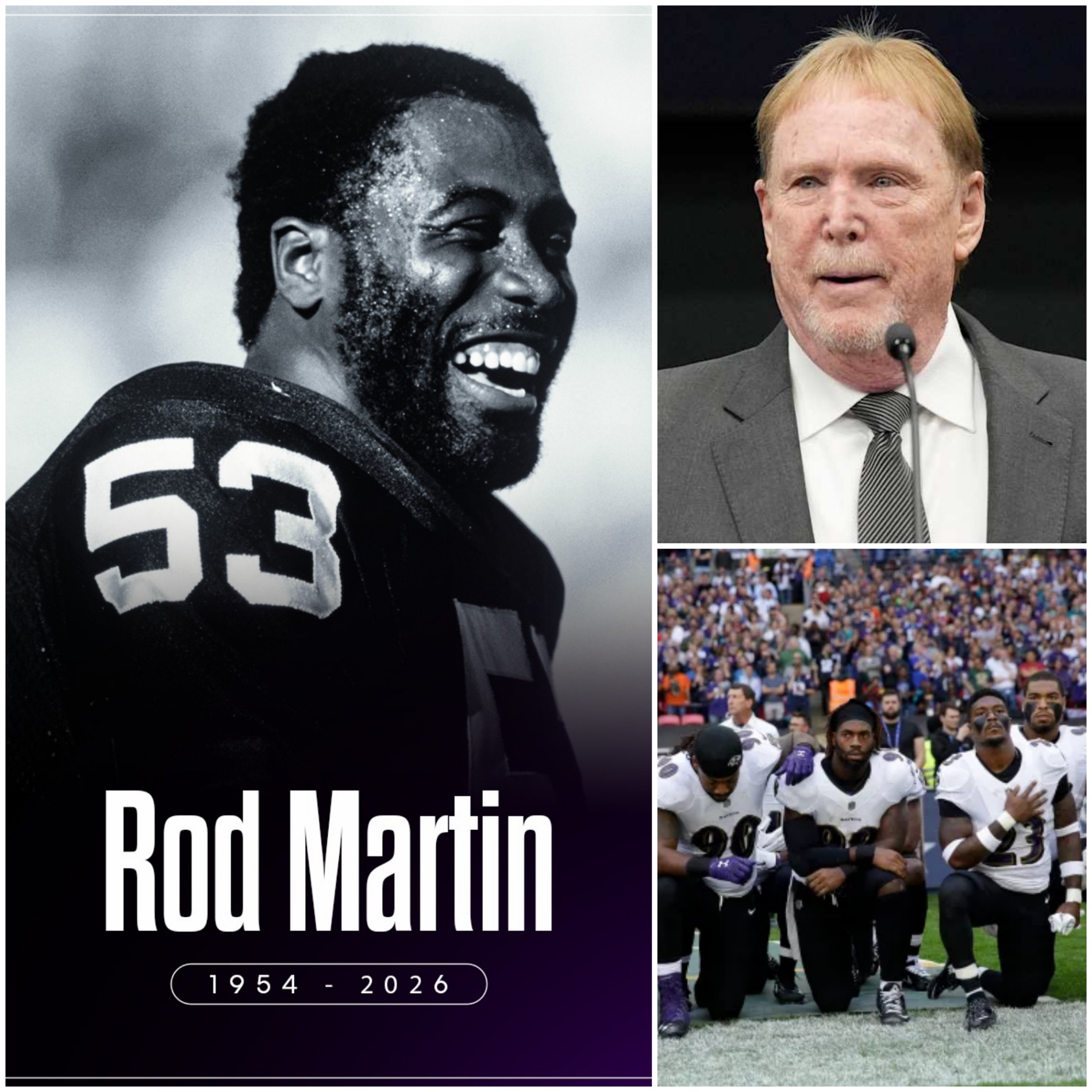 Raiders mourn Rod Martin, 72; Mark Davis honors Super Bowl legend legacy