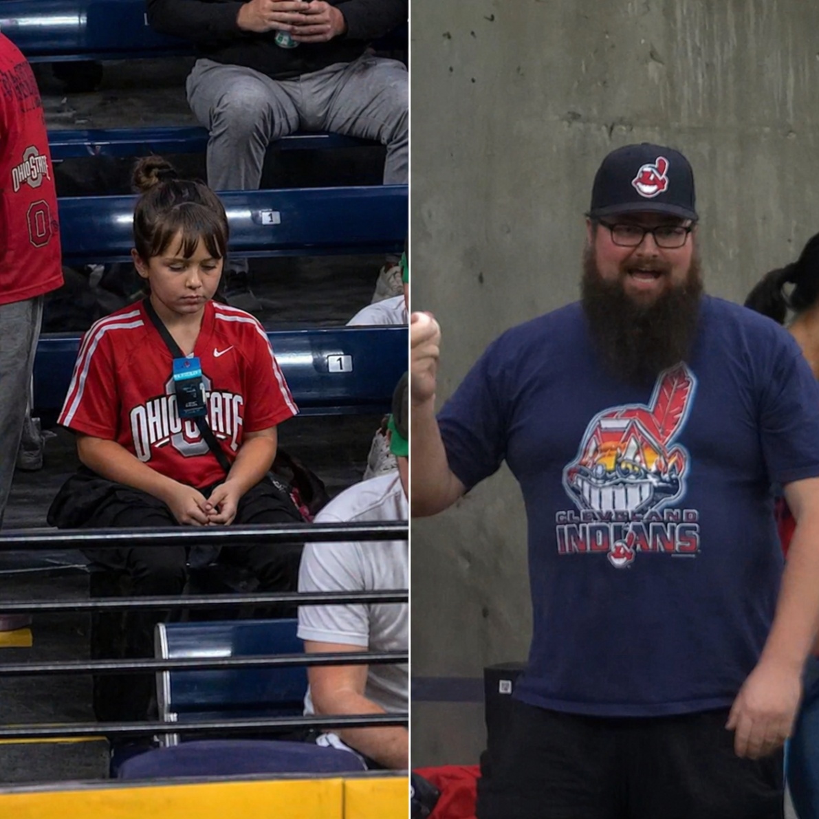 OUTRAGE AT THE STADIUM: Young Girl’s Souvenir Baseball Snatched by Adult Man at Ohio State Buckeyes Event in Shocking Live TV Moment [VIDEO]