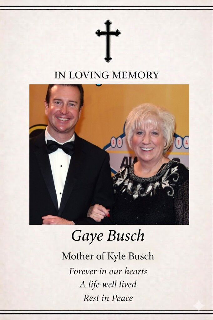 THE HEART OF THE PITS: RACING COMMUNITY MOURNS THE PASSING OF GAYE BUSCH