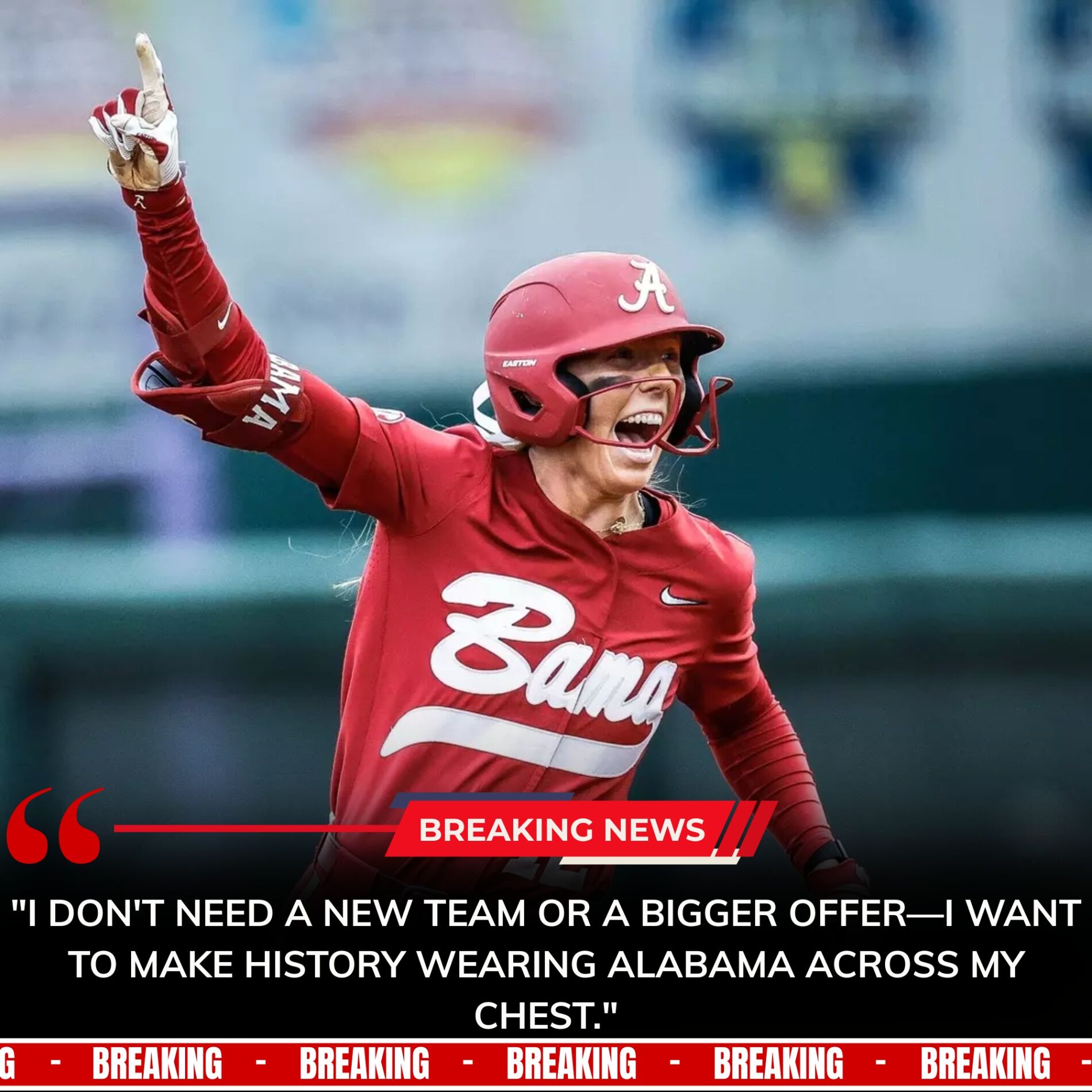 BOMBSHELL IN TUSCALOOSA: Audrey Vandagriff Rejects Massive Offers, Chooses Alabama and Leaves Fans Speechless